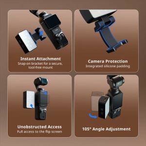 SmallRig 5733, Lampa LED Bi-Color pentru DJI Osmo Pocket 3