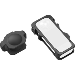 Carcasa de protectie SmallRig 5940 pentru camera de actiune Insta360 X4 Air cu monturi cold shoe si gauri filetate 1/4-20