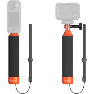 Maner plutitor portocaliu SmallRig 6152 pentru camere de actiune GoPro, Insta360 si DJI