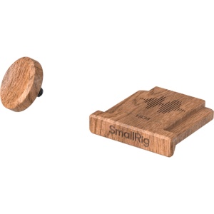 SmallRig 6238 Capac pentru patina de bliț și buton declanșator pentru aparate foto FUJIFILM (lemn de trandafir)