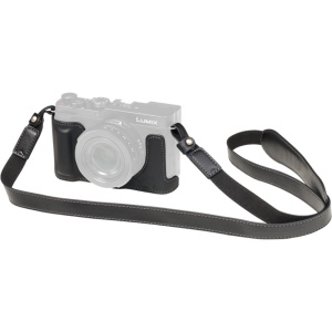 SmallRig 6274 Kit Half Case din piele pentru Panasonic LUMIX L10, negru