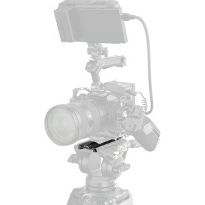 SmallRig 6318 placuta eliberare rapida compatibila Manfrotto 501PL montata pe cage