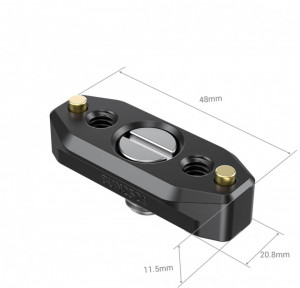 SmallRig BUN2521B Sina NATO cu surub de fixare ARRI, 48mm
