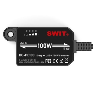 Swit BC-PD100, Convertor Bidirectional D-tap la USB-C, PD 100W