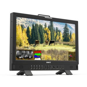 SWIT BM-H215, Monitor 21.5" 4K, 12G-SDI, HDMI, 400 cd/m², V-Mount