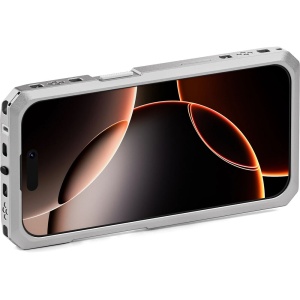 Tilta Khronos TK-IP16-PFC-TW, Cage pentru iPhone 16 Pro, Titanium White