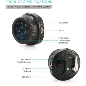 Tilta Nucleus Nano II, Sistem de control wireless pentru obiectiv
