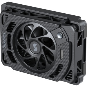 Ventilator de racire SmallRig 5875 montat pe camera Panasonic LUMIX S1 II prevenind supraincalzirea