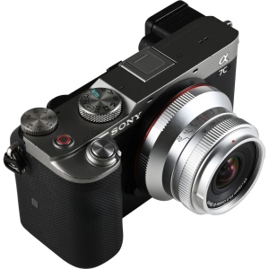 Venus Optics Laowa 15mm f5 Cookie, Obiectiv Ultra Wide, Sony FE-mount, Auto-Aperture, Silver