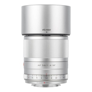 Viltrox AF 56mm f1.4 XF Silver, Obiectiv cu montura FUJIFILM X, APS-C