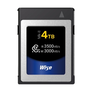 Wise Advanced CFexpress 4.0 Type B Mk-II, Card de memorie 4TB, R3500W3000 mbs