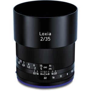 ZEISS Loxia 35mm f/2, Obiectiv full-frame, montura Sony E