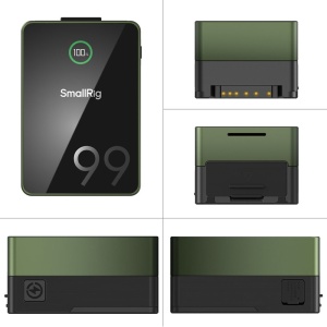 Acumulator SmallRig 4974, VB99 mini V Mount, 99Wh, Verde