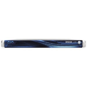 AJA Bridge Live, Encoder/decoder 12G-SDI, 1RU, cu surse redundante