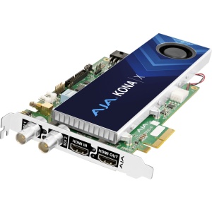 AJA KONA X, Placa de captura si redare PCIe 3.0, 12G-SDI, HDMI 2.0