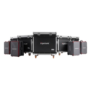 Aputure INFINIMAT 20x20 -Kit 4 Panouri LED 240x240cm flexibil RGBWW, dimensiune maxima 600x600cm