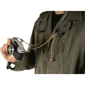 Artisan & Artist ACAM-P12 Tan, Curea din piele cu paracord pentru camere foto
