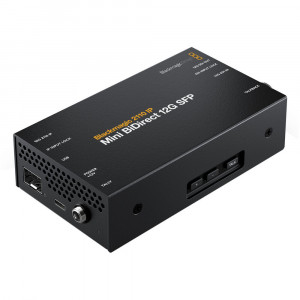 Blackmagic Design 2110 IP Mini BiDirect 12G SFP convertor bidirecțional SMPTE ST 2110 și 12G-SDI cu talkback