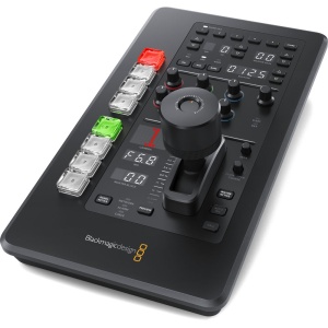 Panou de control CCU portabil Blackmagic Design ATEM Micro Camera Panel cu butoane NKK si joystick cu 3 axe