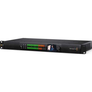 Blackmagic Design Audio Monitor 12G G3 monitor audio rackabil 1U cu SMPTE ST 2110 IP și 12G-SDI