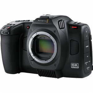 Camera cinematografica digitala Blackmagic Design Cinema Camera 6K Full Frame cu montura activa L-Mount si ecran LCD tactil rabatabil