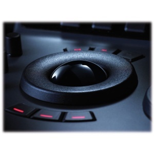 Consola de colorizare profesionala Blackmagic Design DaVinci Resolve Advanced Panel cu trei suprafete de control si tastatura glisanta