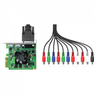 Placa de captura si redare PCI Express Blackmagic Design Intensity Pro 4K cu porturi HDMI si conexiune breakout analogica