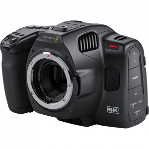 Blackmagic Design Pocket Cinema Camera 6K Pro cameră digitală de cinema Super 35 cu montură EF și filtre ND integrate