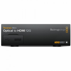 Blackmagic Design Teranex Mini Optical to HDMI 12G convertor SDI și fibră optică la HDMI 2.0