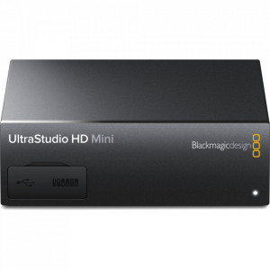 Placa de captura si redare externa Blackmagic Design UltraStudio HD Mini cu porturi 3G-SDI, HDMI, intrari analogice si conexiune Thunderbolt 3