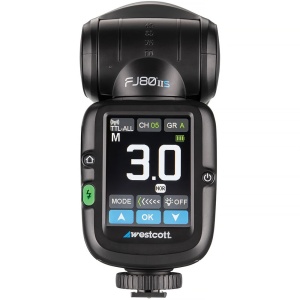 Blit Westcott FJ80 II S TTL pentru Sony, 80Ws, cu acumulator si ecran tactil