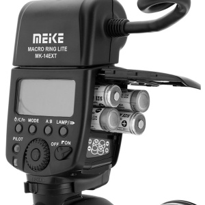 Blitz Macro Ring Meike MK-14EXT TTL pentru Canon, E-TTL II, GN 14m