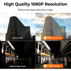 Brinno BCC300-C, Kit Camera Time Lapse Construction Bundle, 1080p, 118°