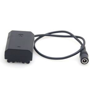 Caruba DC11, Acumulator Dummy Sony NP-FZ100 Full Decoding, conector mama DC 5.5x2.1mm