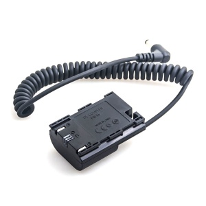 Caruba DC20, Acumulator Dummy Canon LP-E6, cu cablu spiralat