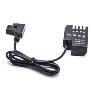 Caruba DC34, Baterie Dummy Panasonic DMW-DCC12, Full Decoding, Alimentare D-Tap B