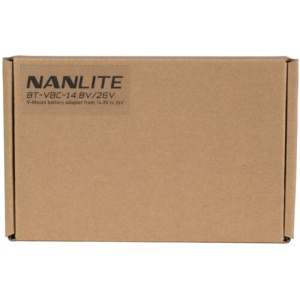 Adaptor Nanlite BT-VBC-148V26V pentru acumulatori V-Mount, de la 14.8V la 26V