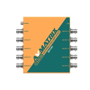 SD1191 1×9 SDI Reclocking Distribution Amplifier