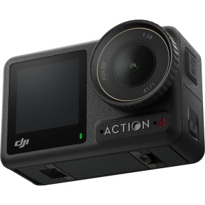 DJI Osmo Action 4 Standard Combo, Camera de actiune 4K120Fps, Senzor 1/1.3", Dual-Display, 10-bit D-Log M