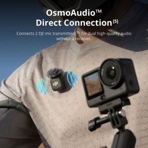 DJI Osmo Action 6 Adventure Combo, Camera de actiune 4K120, Senzor CMOS 1/1.1", 50GB