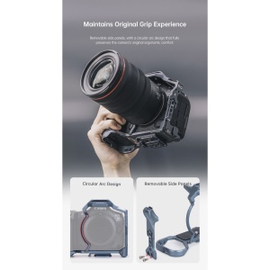 Falcam C00B4802, F223850, Cage Quick Release pentru Canon EOS R5 Mark II
