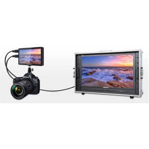 FeelWorld F5PROV4, Monitor Touchscreen On-camera, 6 inch, 450nits, 4K HDMI