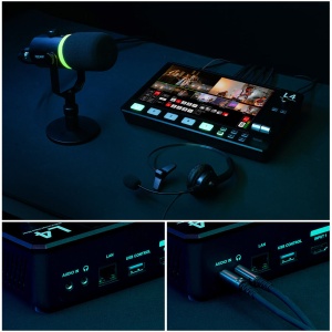 FeelWorld L4, Mixer Video, 4 x HDMI 1.4  1 x HD-SDI