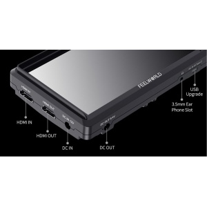 FeelWorld S55 V3, Monitor 6 inch, 450nits, 4K HDMI