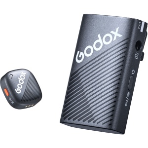 Godox Cube-C Kit2, Sistem Microfon Wireless Mini, 2 Persoane, 2.4 GHz