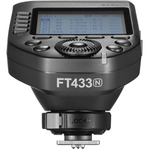 Godox FT433N, Transmitator blit wireless pentru Nikon  i-TTL, app control
