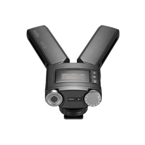 Godox IVM-S3, Microfon stereo cardioid, ajustabil, cu montură cold shoe