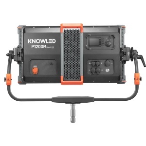 Panou LED RGB Godox KNOWLED P1200R Hard P8 1400W cu protectie IP65 si lyra de fixare U-bracket