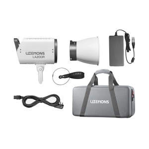 Godox Litemons LA200R K1, Kit Lampa LED RGB cu geanta de transport