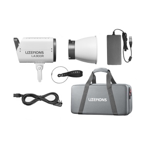 Godox Litemons LA300R K1, Kit Lampa LED RGB, cu geanta de transport